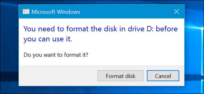 Format drive on mac